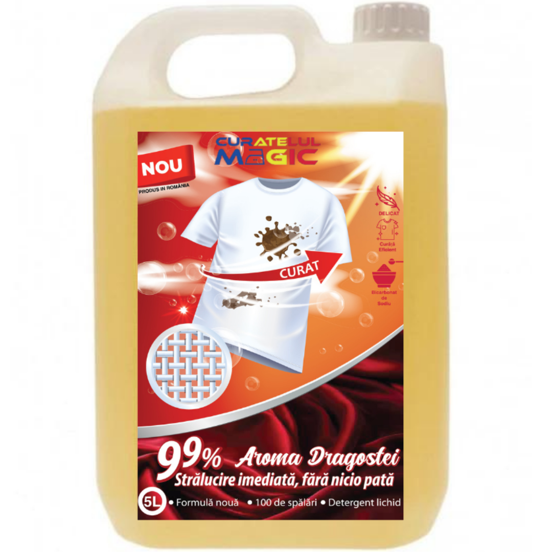 Detergent lichid 5L Aroma Dragostei