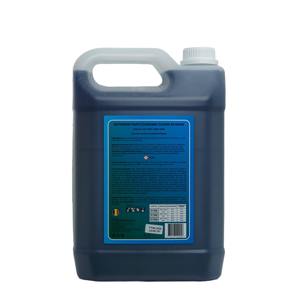 Detergent de Rufe 5L Economic Floare De Musk