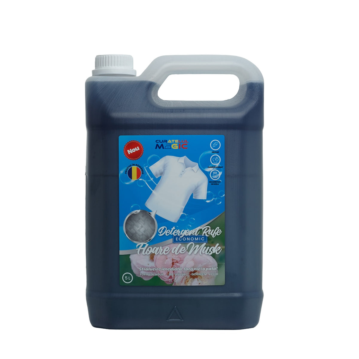 Detergent de Rufe 5L Economic Floare De Musk