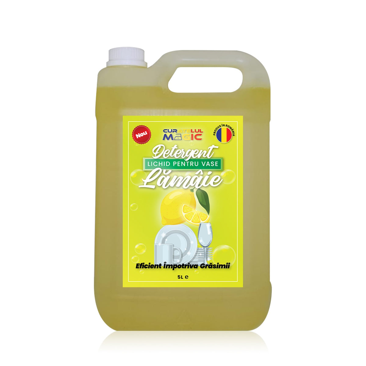 Detergent de vase 5L Lămâie