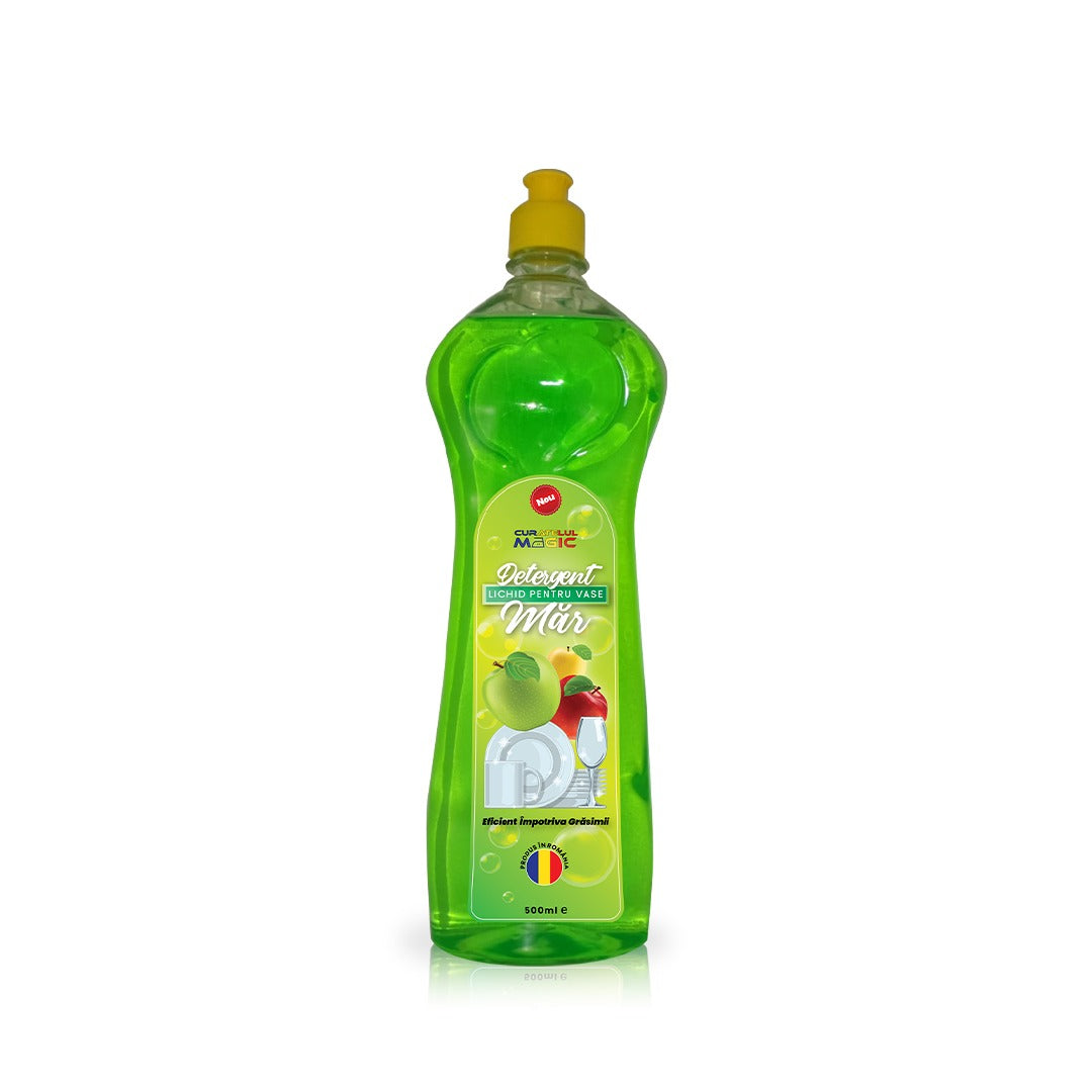 Detergent de vase 500 ml Măr