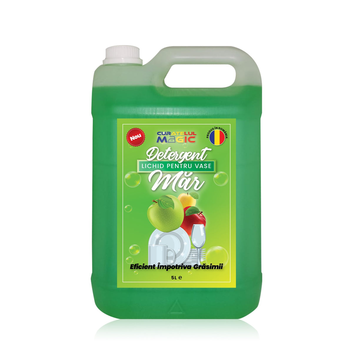 Detergent de vase 5L Măr