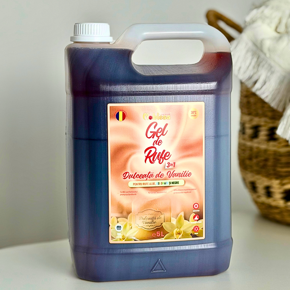 Gel de Rufe 5 L Dulceață de Vanilie