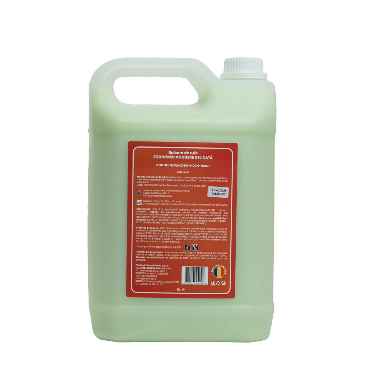 Balsam de rufe economic 5L Atingere Delicata